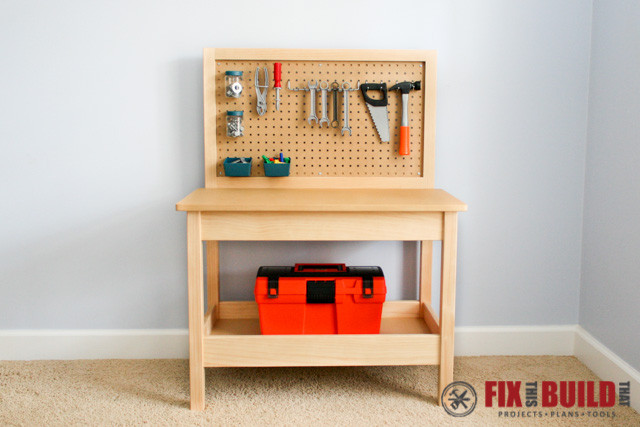 DIY Kids Workbench
 How to Make a DIY Kids Workbench