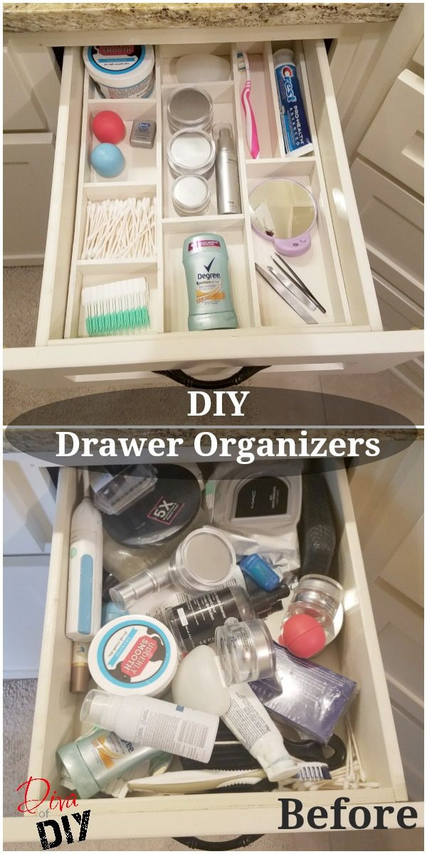 DIY Kitchen Drawer Organizer
 Get Organized with this Wooden DIY Drawer Organizer