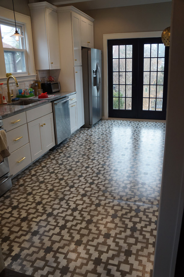 Diy Kitchen Floor Tiles
 12 Stunning Painted Floors That Will Inspire You to Up