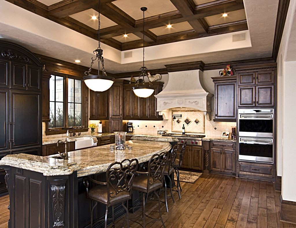 Diy Kitchen Remodel Cost
 coffered ceilings in kitchen