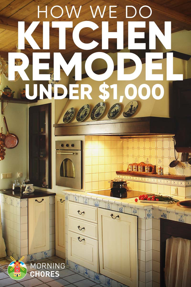 Diy Kitchen Remodel Cost
 DIY Kitchen Remodel Ideas How We Do It for under $1 000