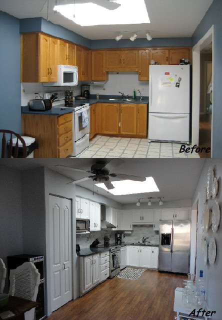 Diy Kitchen Remodel Cost
 Kitchen Remodel on a bud DIY Kitchen Before and after