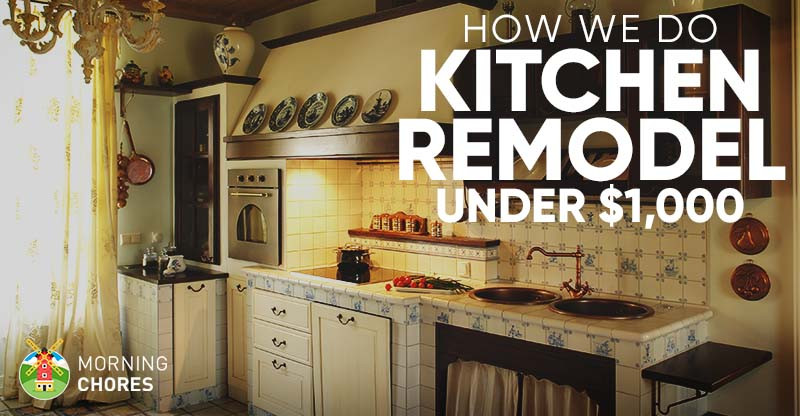 Diy Kitchen Remodel Ideas
 DIY Kitchen Remodel Ideas How We Do It for under $1 000