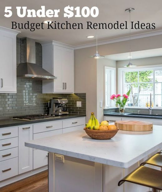 Diy Kitchen Remodel Ideas
 5 Bud Kitchen Remodel Ideas Under $100 You Can DIY