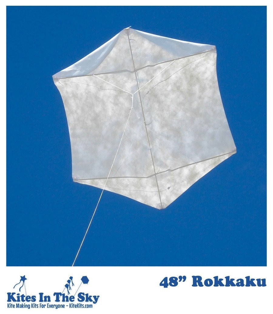 DIY Kite Kit
 48" Rokkaku DIY Kite Kit