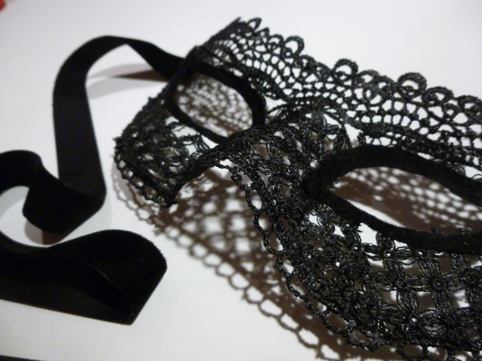 DIY Lace Masquerade Mask
 SickChick DIY Lace Masquerade Mask