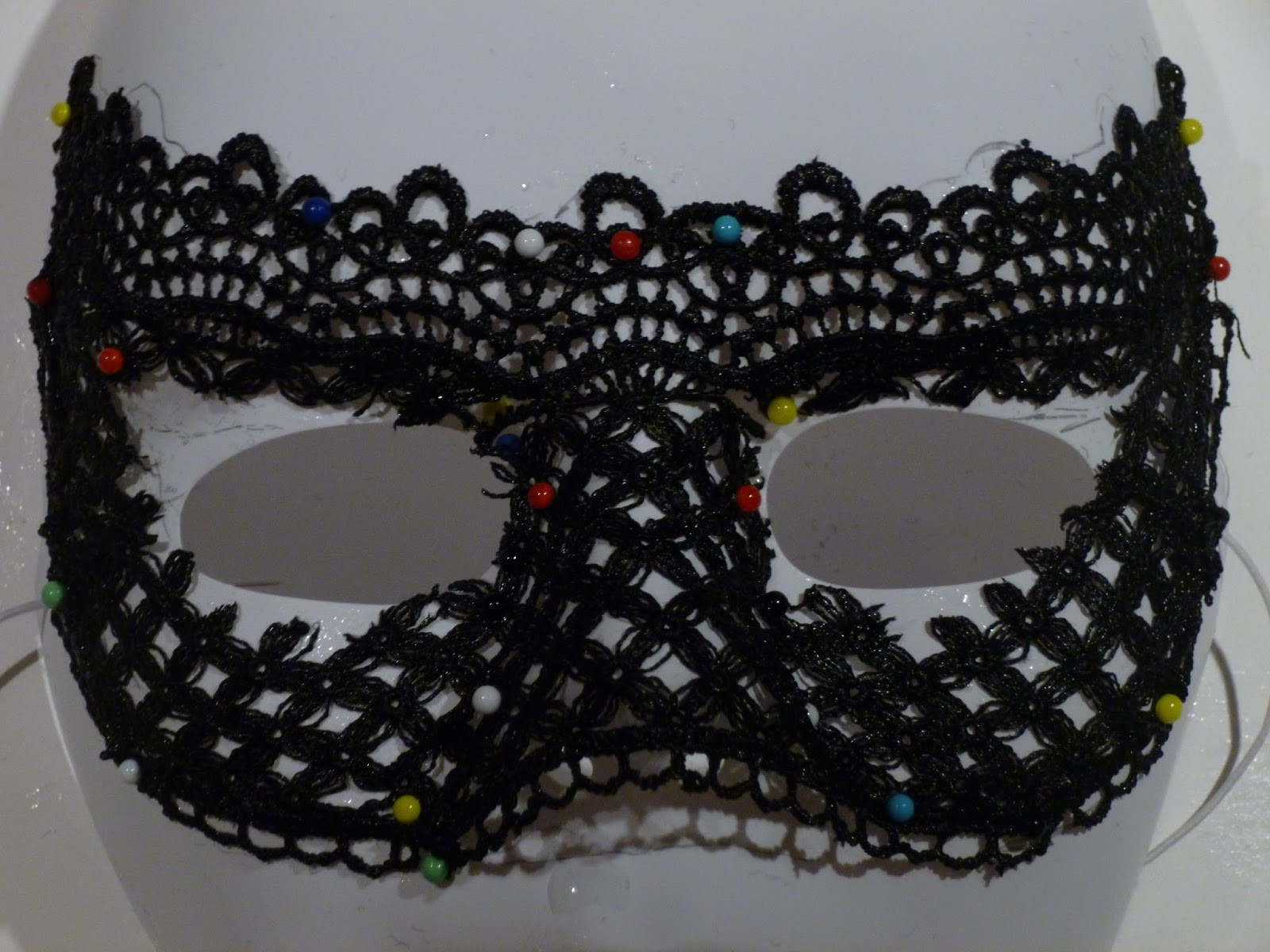 DIY Lace Masquerade Mask
 SickChick DIY Lace Masquerade Mask