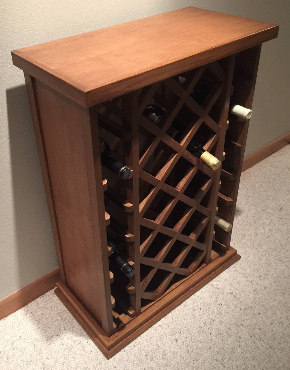 Wine rack for two!