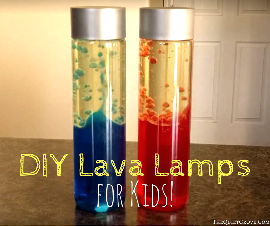 Diy Lava Lamp For Kids
 DIY Lava Lamps for Kids ⋆ The Quiet Grove