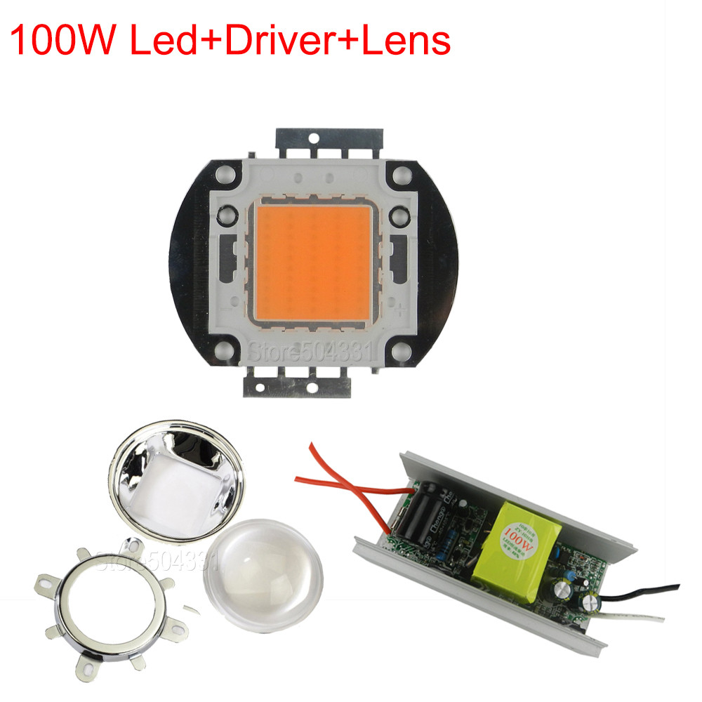 DIY Led Light Kit
 DIY LED Grow light KIT 100W full spectrum led Non