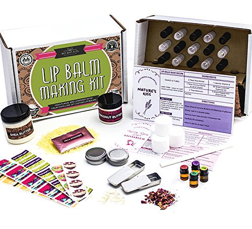 DIY Lip Balm Kit
 DIY Lip Balm Kit 73 Piece Set Homemade Natural and