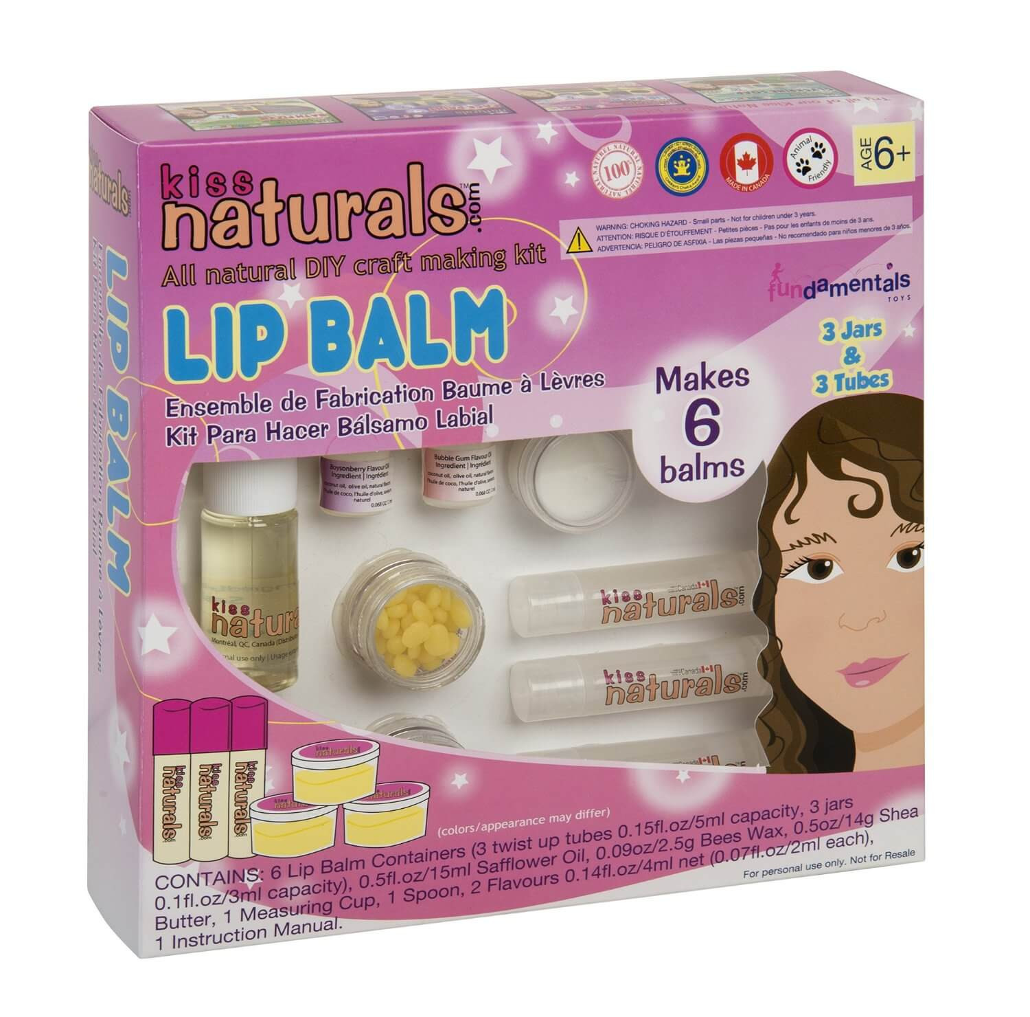 DIY Lip Balm Kit
 Natural Gift Ideas For That Special Crunchy Someone in