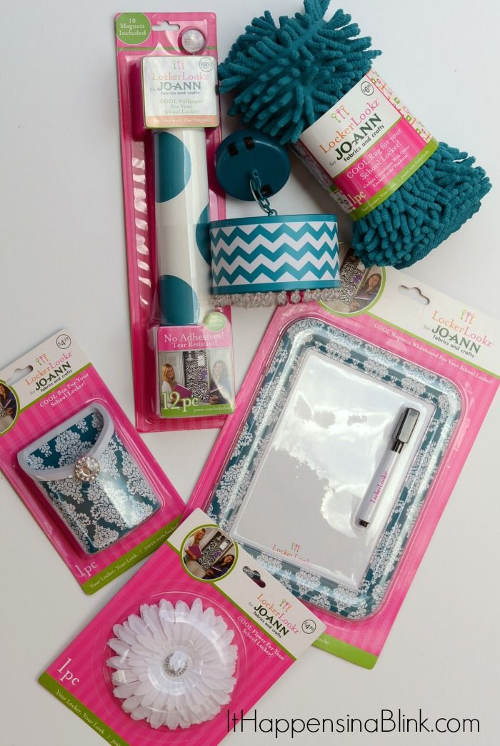 DIY Locker Decor And Organization
 Check out these great magnetic products that lend style