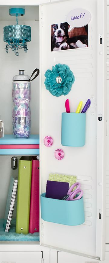 DIY Locker Decor And Organization
 43 best Locker Decorations and Accessories images on