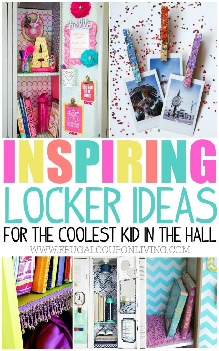 DIY Locker Decor And Organization
 Locker Ideas for the Coolest Kid in the Hall