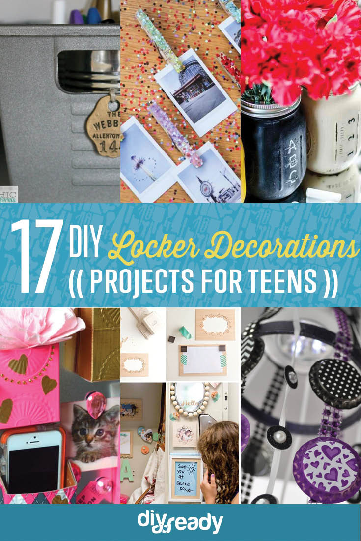 DIY Locker Decorations With Household Items
 17 DIY Locker Decorations