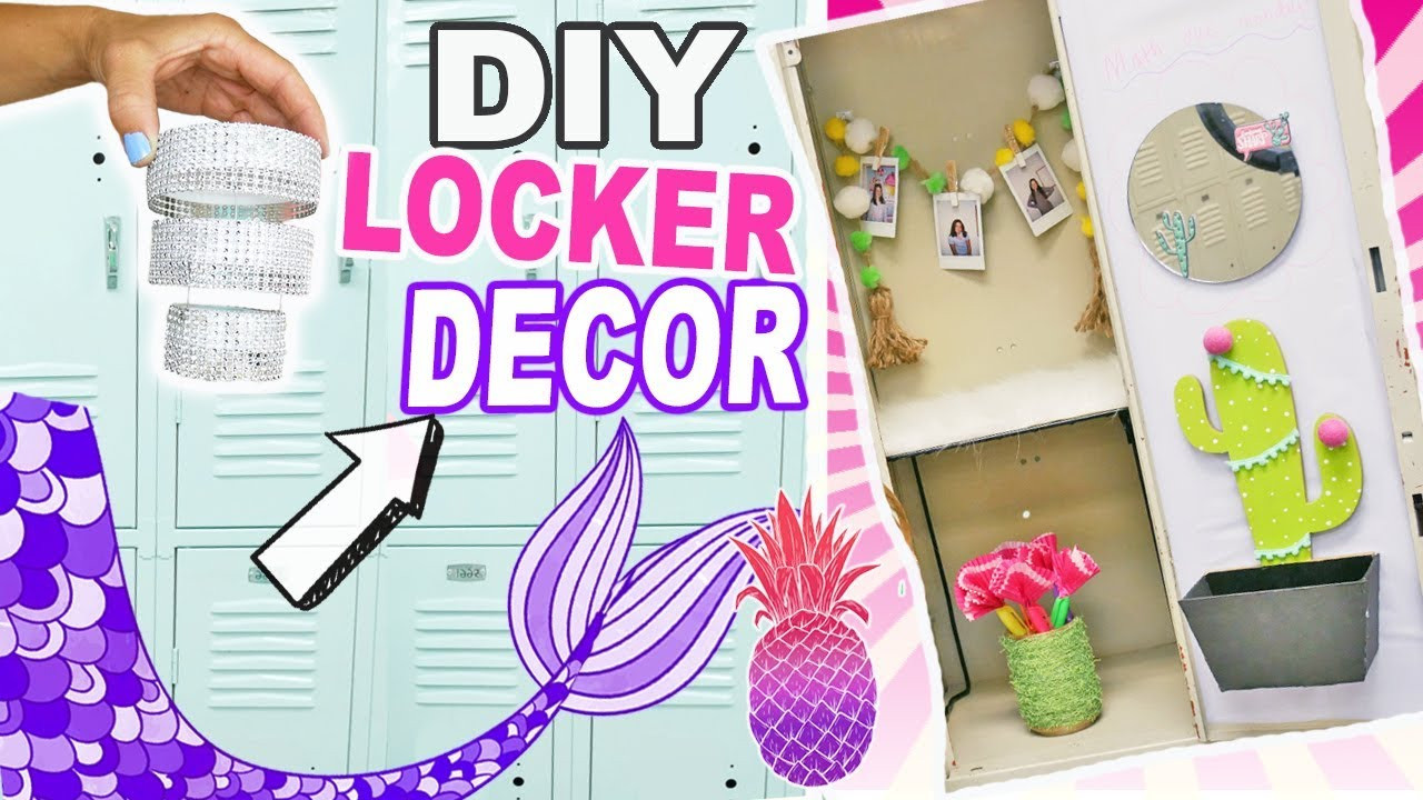 DIY Locker Decorations With Household Items
 Best DIY Locker Decor