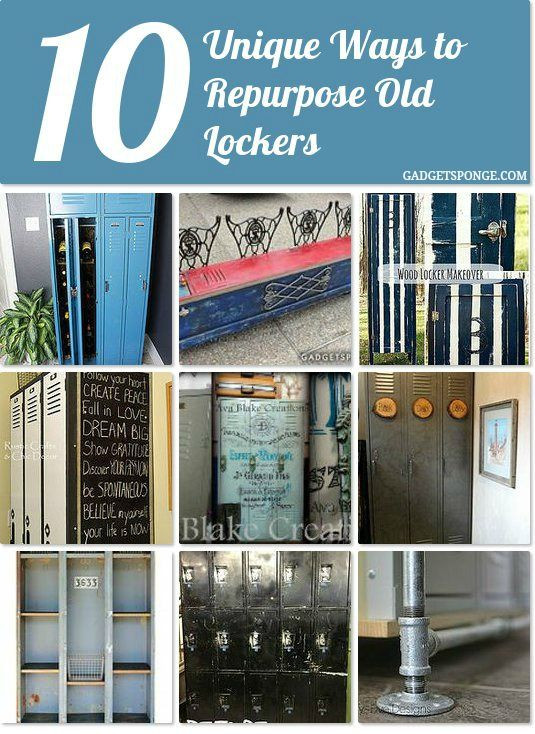 DIY Locker Decorations With Household Items
 10 unique ways to repurpose old lockers Idea Box by