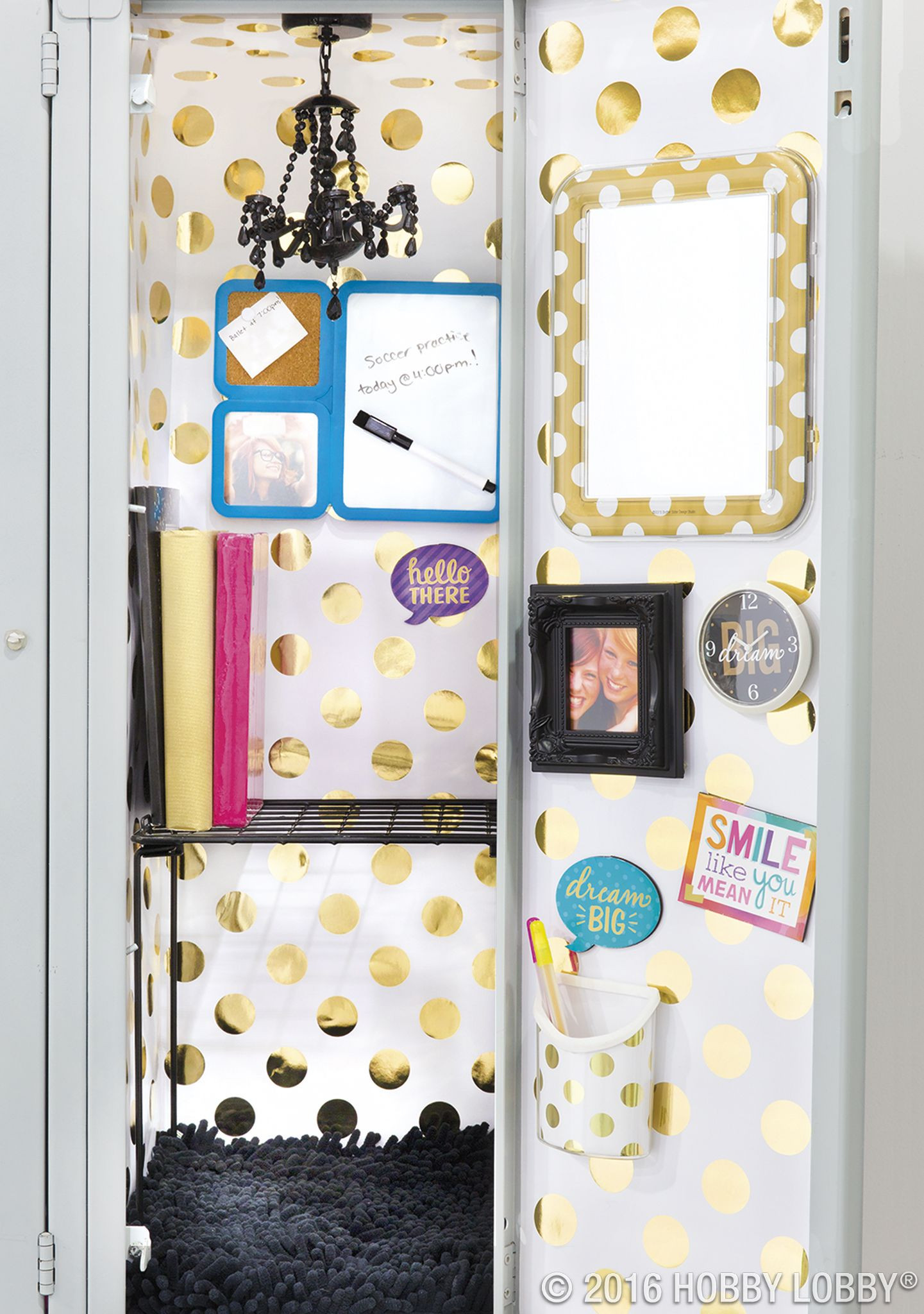DIY Locker Decorations With Household Items
 Pack your locker full of personality with fun and