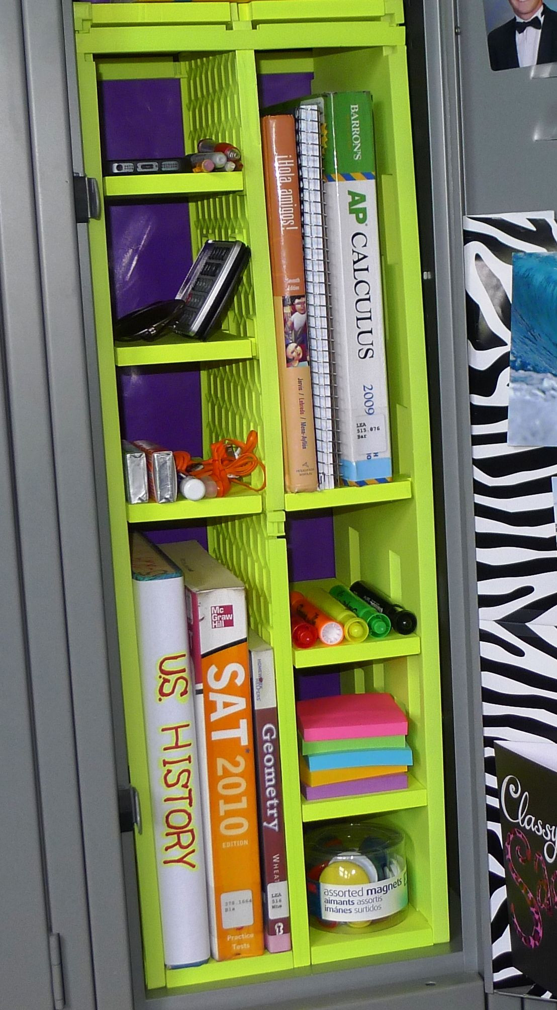 DIY Locker Organizer
 Pin on DIY Furniture Ideas