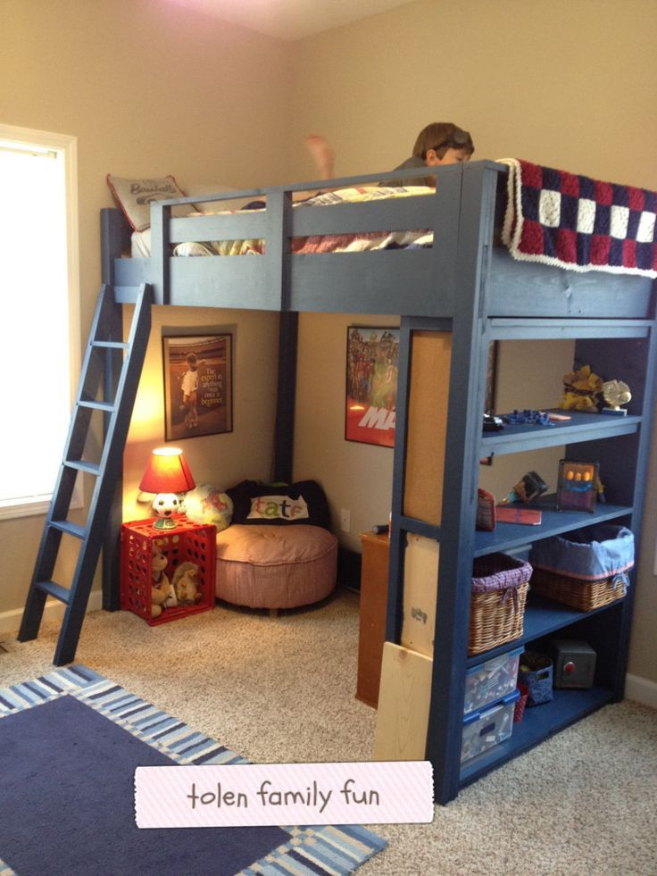 DIY Loft Bed For Kids
 DIY Loft Bed Plans Ana White Download teds woodworking
