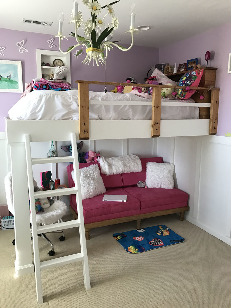 DIY Loft Beds For Kids
 Ana White