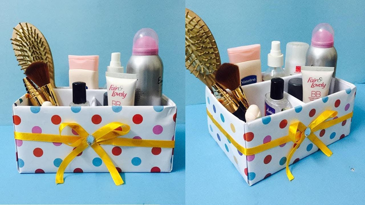 DIY Makeup Boxes
 DIY Makeup Organizer Box