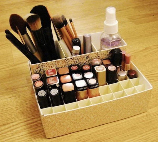 DIY Makeup Boxes
 25 DIY Makeup Storage Ideas and Tutorials Hative
