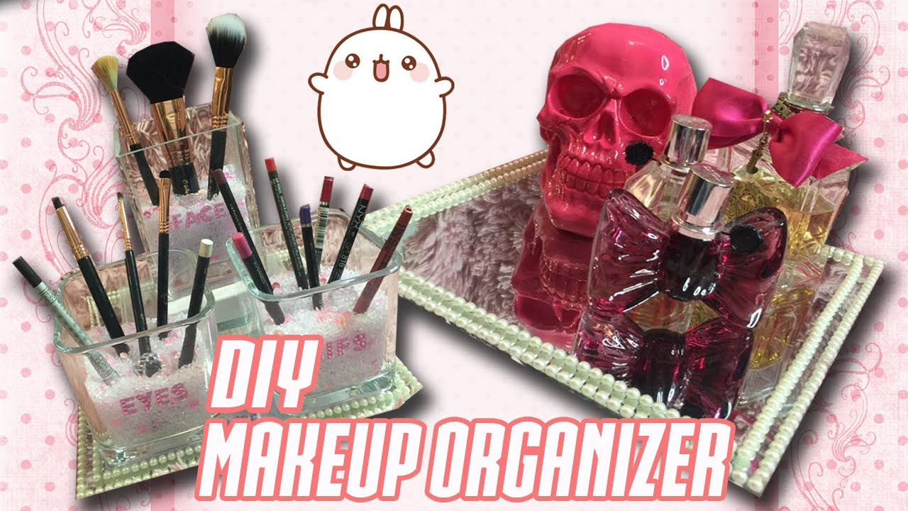 DIY Makeup Organizers
 3 DIY Makeup Organizer Ideas