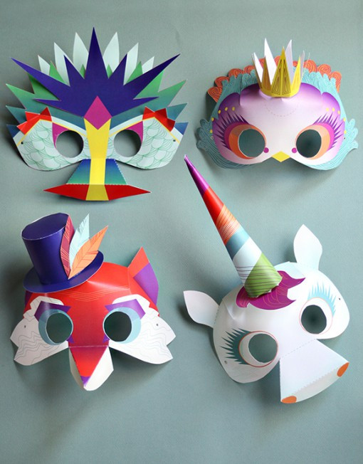 DIY Mask For Kids
 12 FUN AND CREATIVE DIY MASKS FOR KIDS