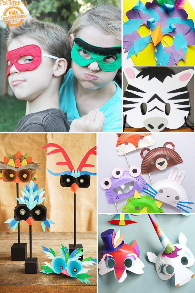 DIY Mask For Kids
 30 DIY Mask Ideas for Kids