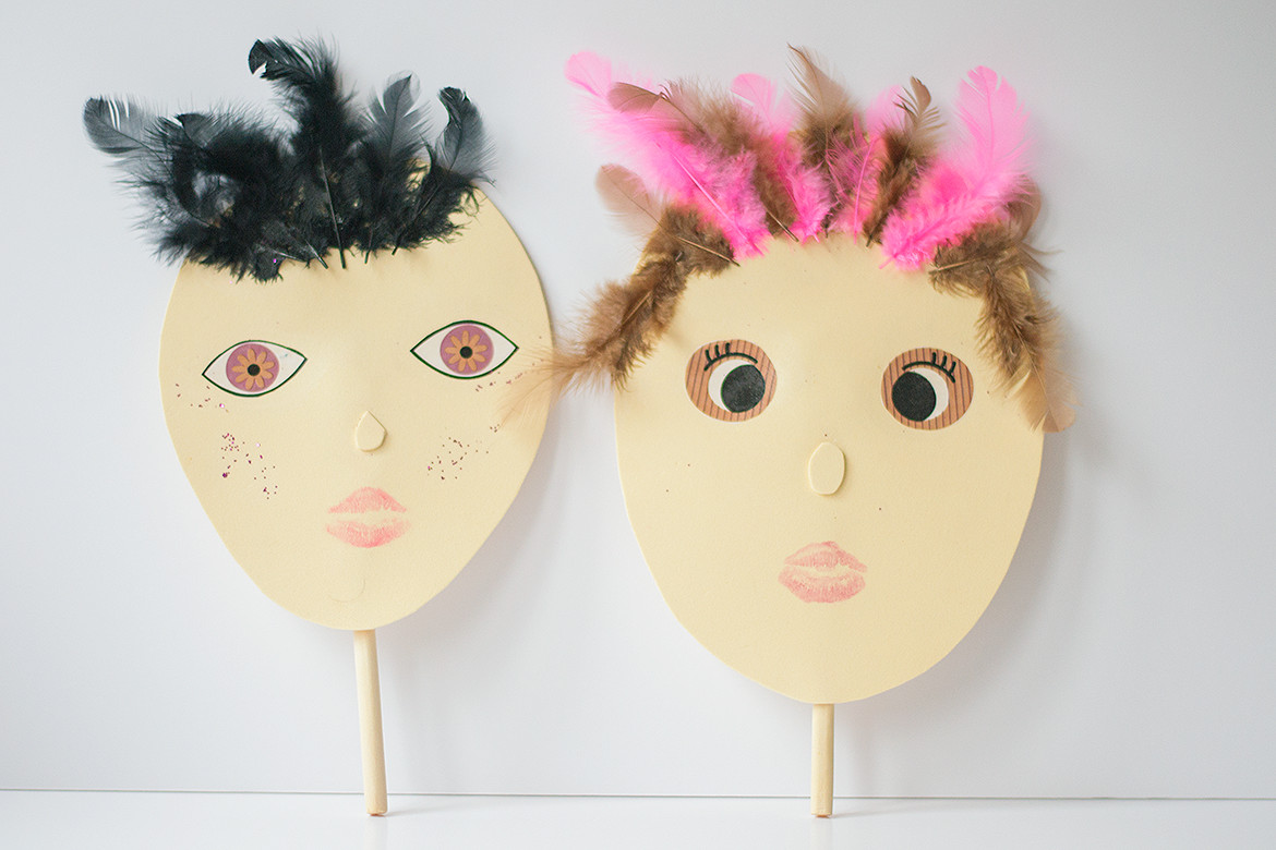 DIY Mask For Kids
 How To Make DIY Foam Masks For Kids