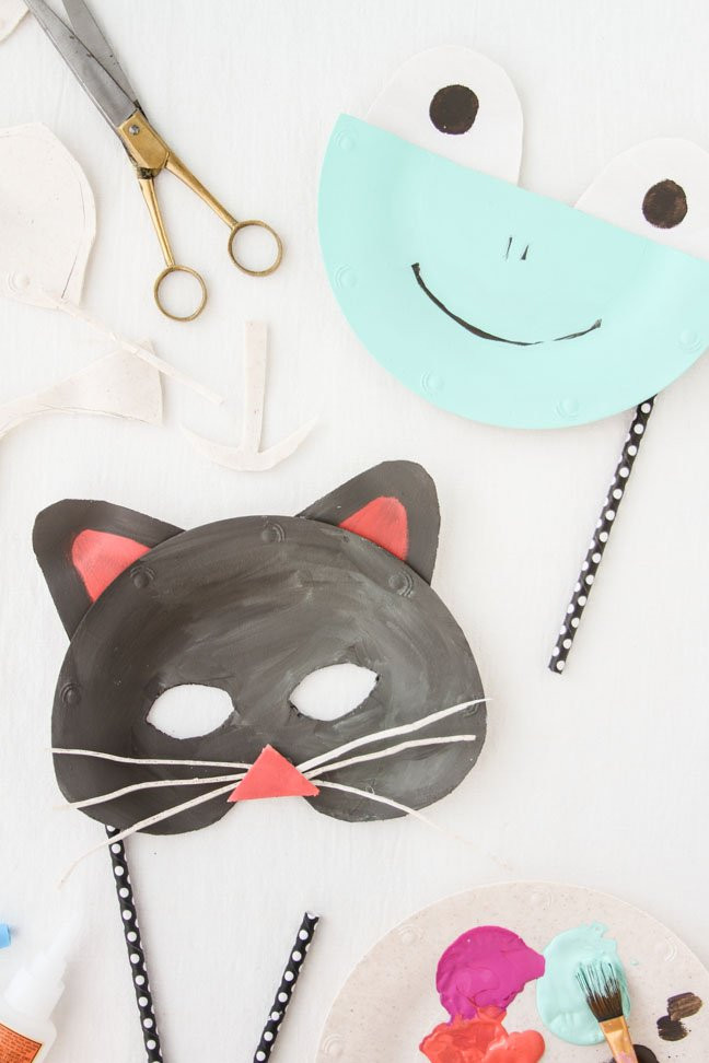 DIY Mask For Kids
 DIY Paper Plate Animal Masks for Halloween Momtastic