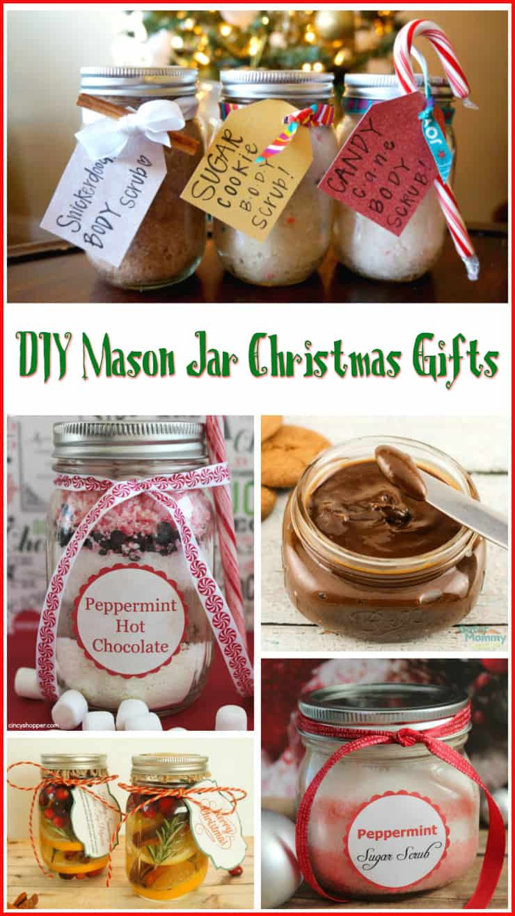 DIY Mason Jar Gift Ideas For Christmas
 10 DIY Mason Jar Christmas Gift Ideas 5 Minutes for Mom