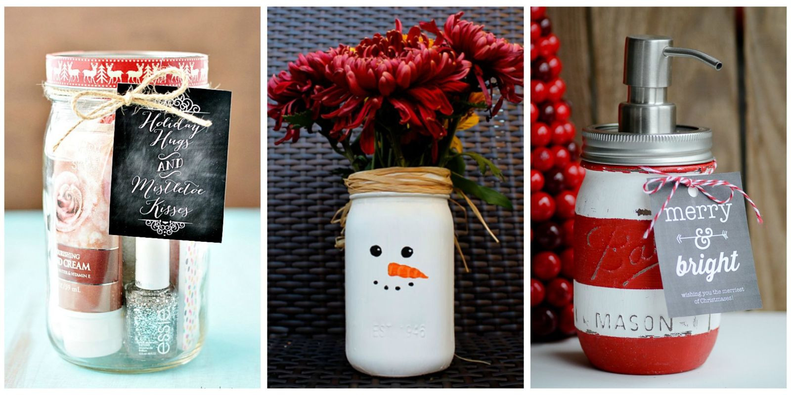 DIY Mason Jar Gift Ideas For Christmas
 25 DIY Mason Jar Gift Ideas Homemade Christmas Gifts in