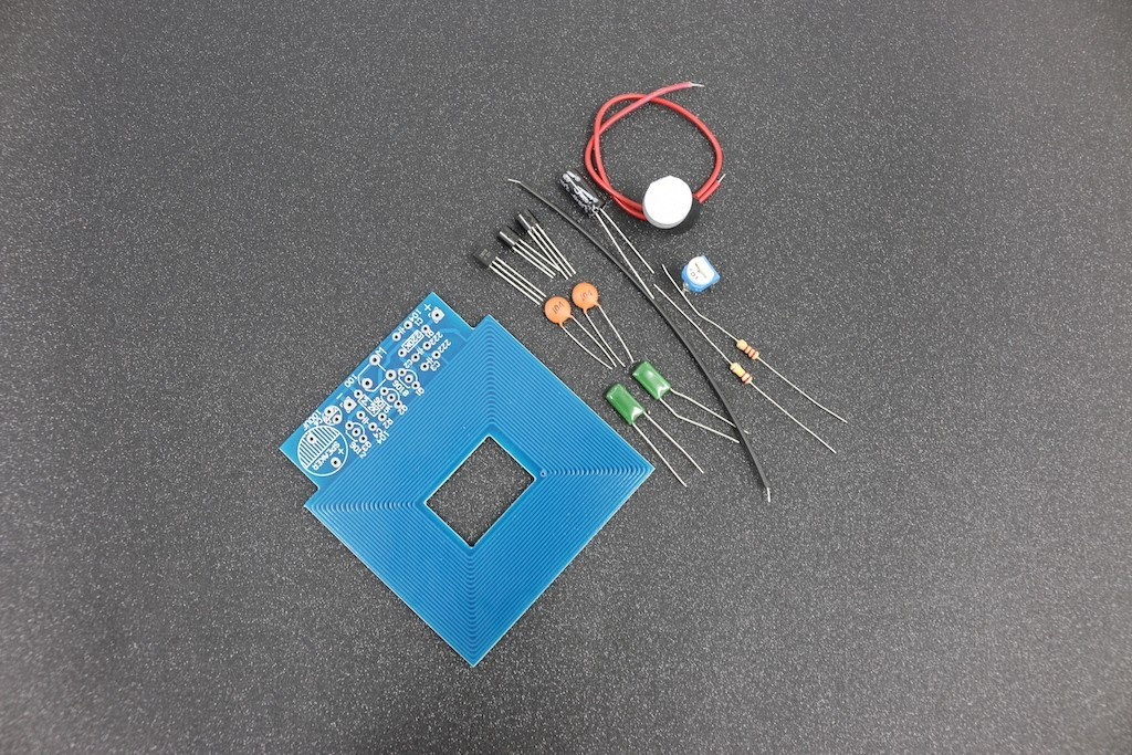 DIY Metal Detector Kit
 Portable Simple DIY Metal Detector Kit Green Electronics