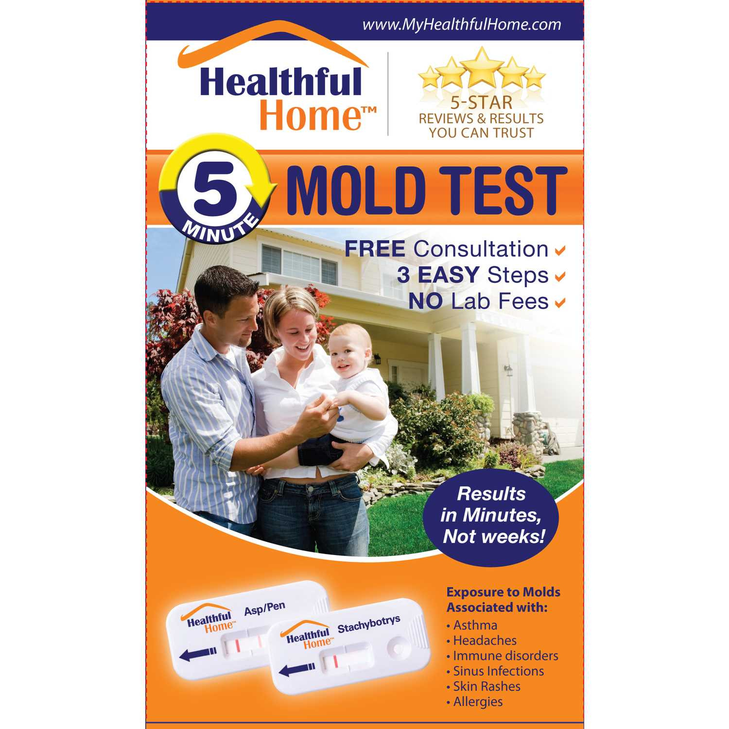 DIY Mold Test Kit
 Healthful Home Alexeter Technologies Mold Test Kit 1 Ace