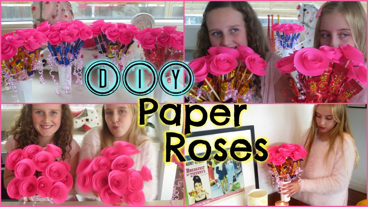 DIY Mothers Birthday Gifts
 DIY Easy Paper Roses – Mothers Day Birthday Gift or