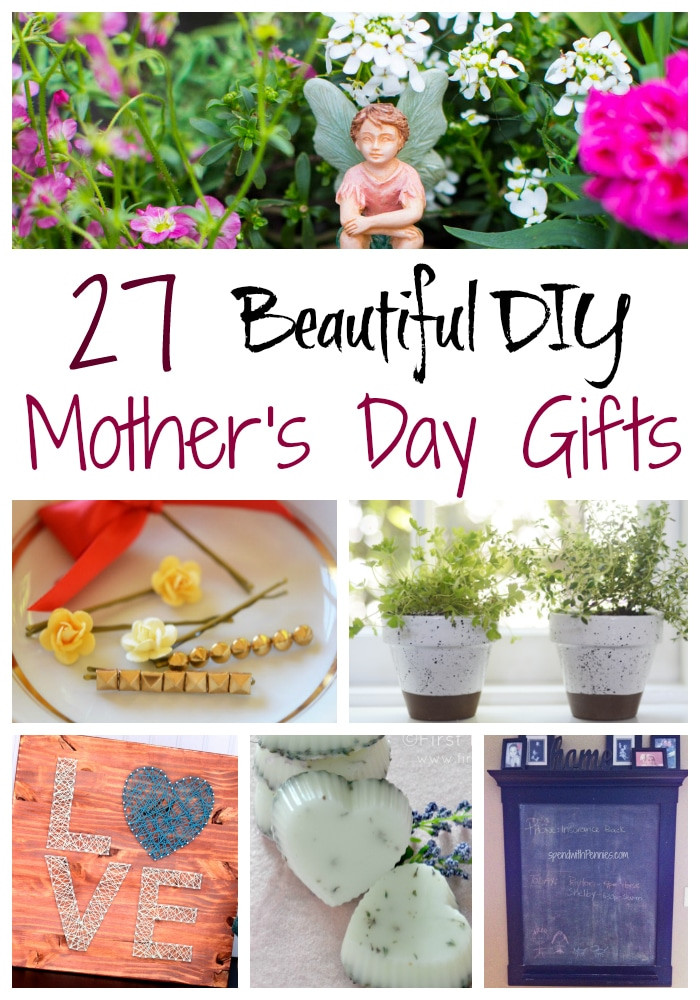 DIY Mothers Day Gift
 27 Beautiful DIY Mother s Day Gifts and DIY Room Crafts