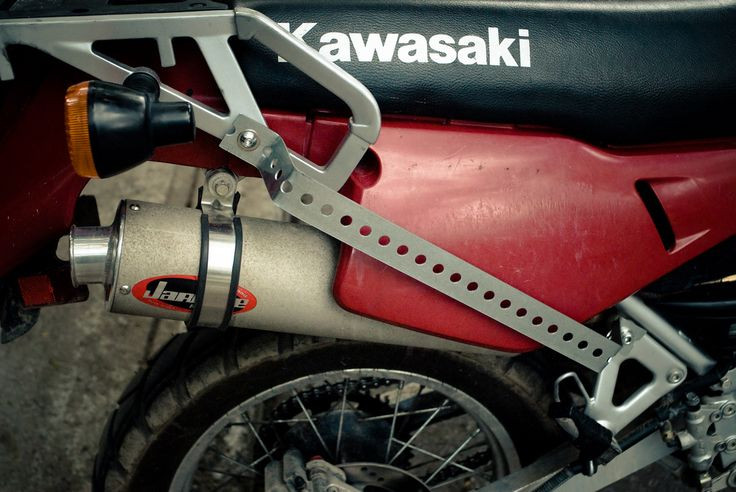DIY Motorcycle Luggage Rack
 A reader dropped an email asking about the DIY pannier