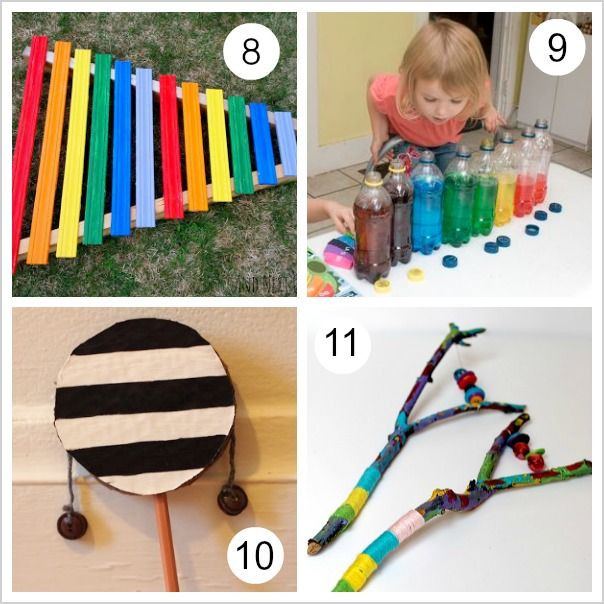 DIY Music Instruments For Kids
 10 Homemade Musical Instruments for Kids