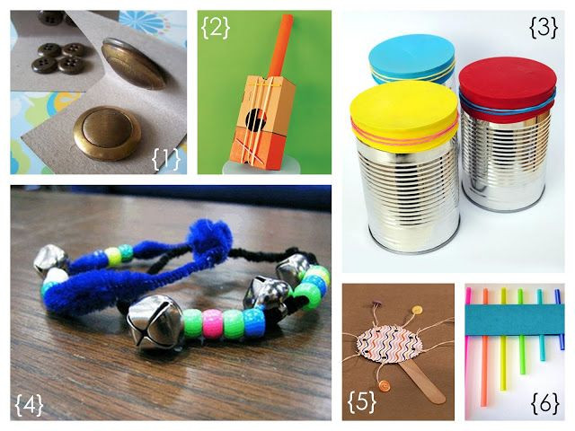 DIY Music Instruments For Kids
 6 Homemade musical instruments to make with young children