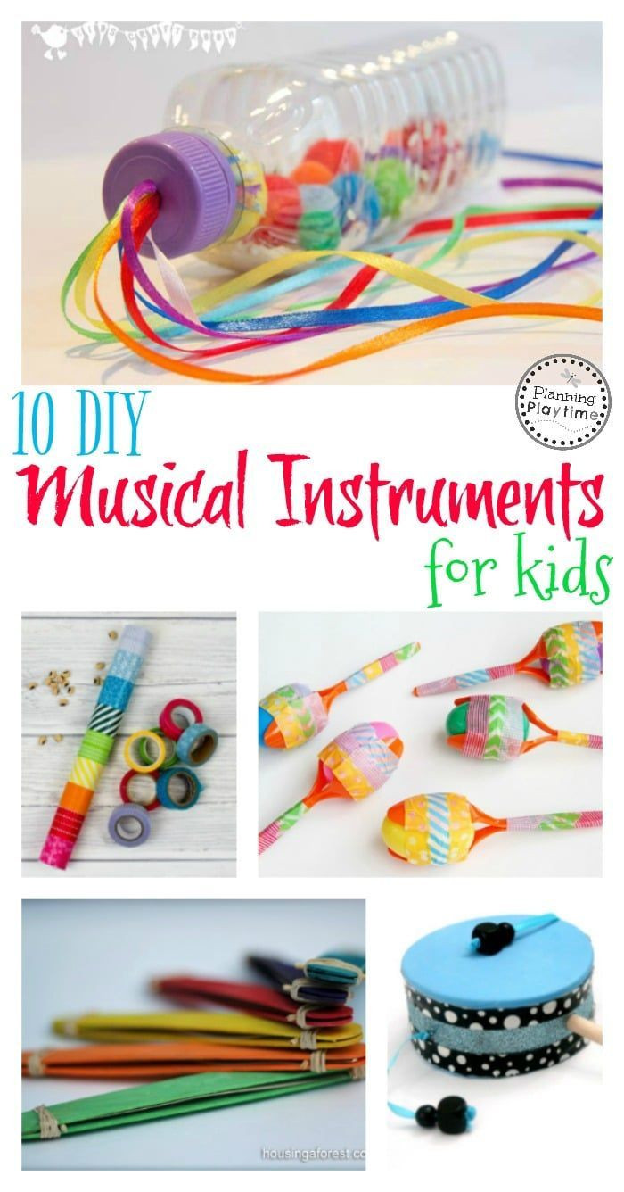 DIY Music Instruments For Kids
 10 DIY Musical Instruments for Kids
