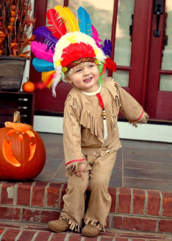 DIY Native American Costume
 Native American Indian costume kid size for boys