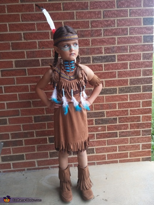 DIY Native American Costume
 Native American Girl s Costume