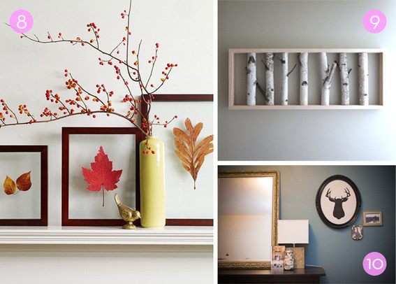 DIY Nature Decor
 Roundup Nature Inspired DIY Wall Art Projects Curbly