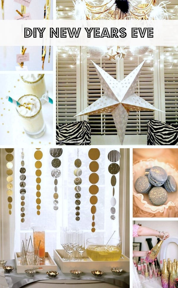 DIY New Years Eve Decorations
 DIY New Year s Eve Decorations To Try