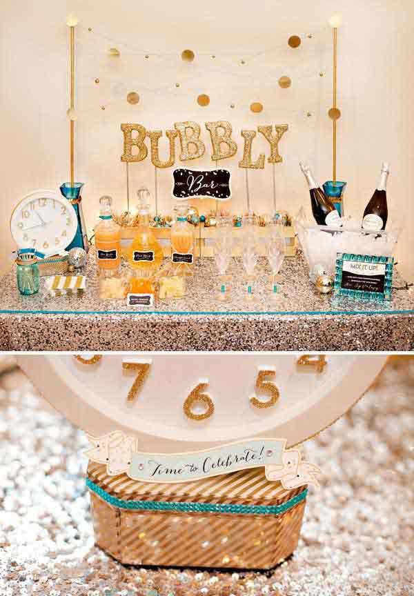 DIY New Years Eve Decorations
 Top 32 Sparkling DIY Decoration Ideas For New Years Eve Party