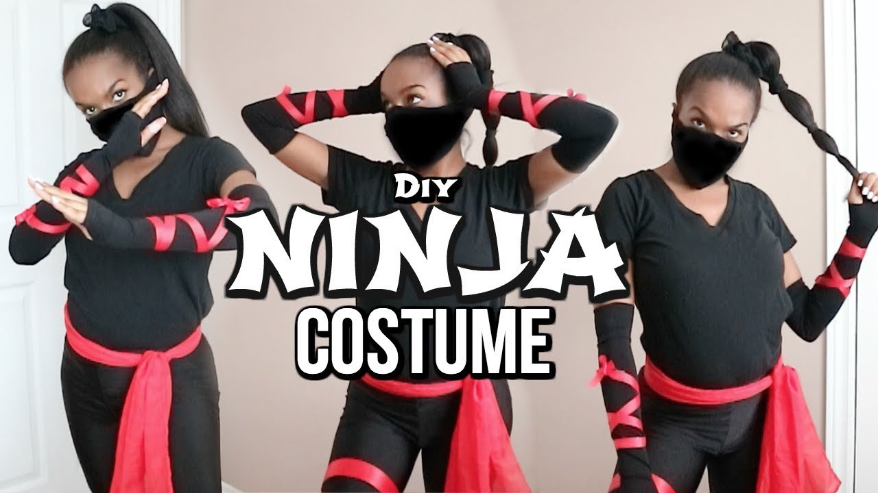 DIY Ninja Mask
 DIY Ninja Costume
