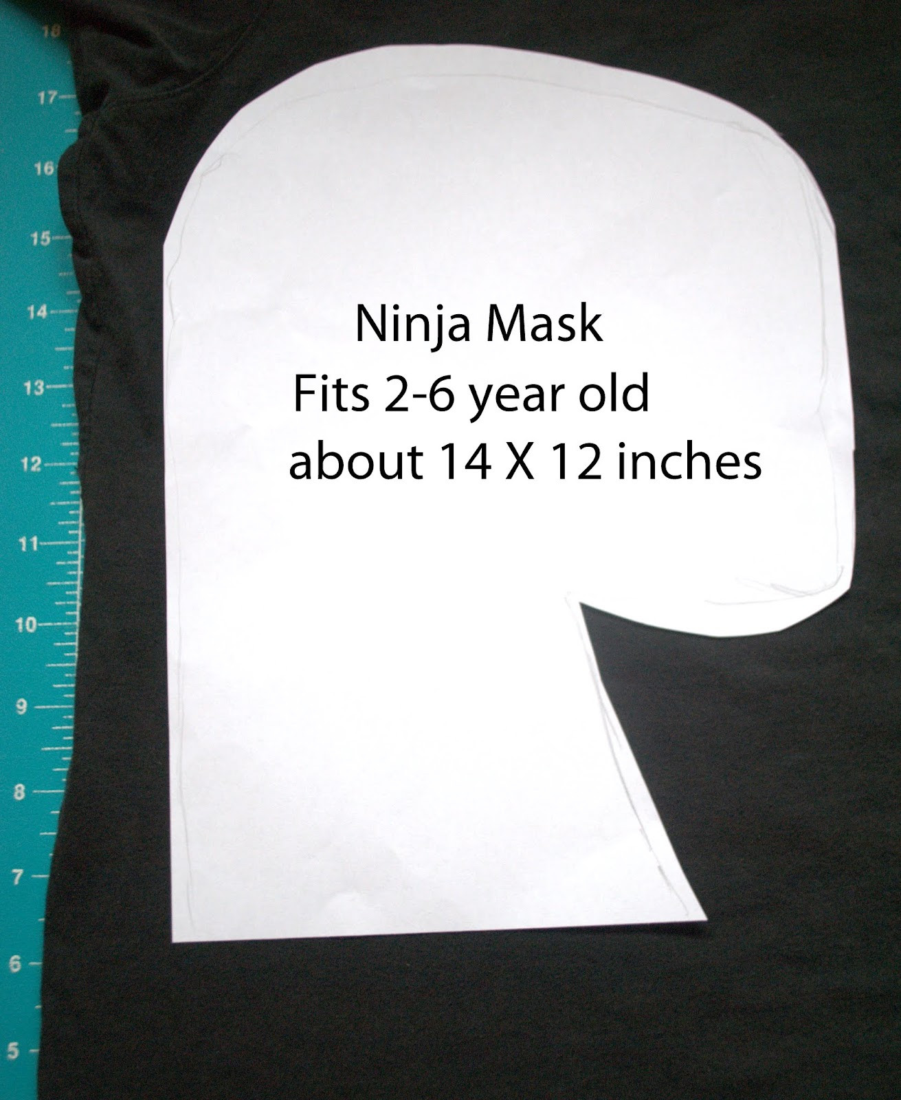 DIY Ninja Mask
 DIY Ninja Mask Beatnik Kids